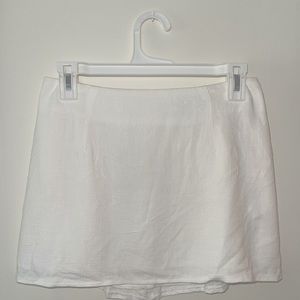 Princess Polly White mini skirt